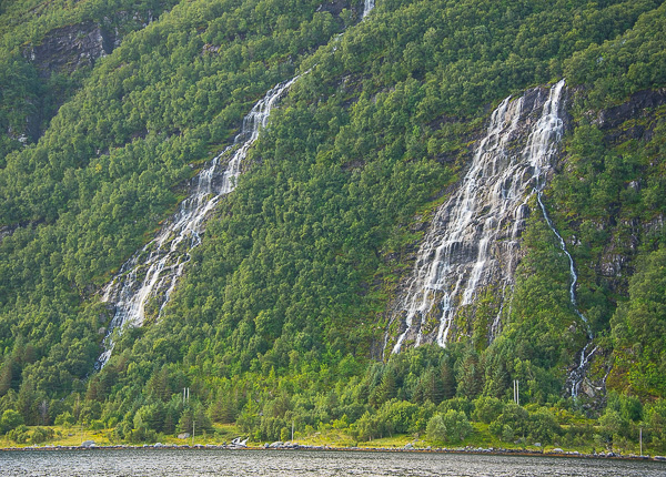 Efter ovdret Hans fick vattenfallen ytterligare skjuts