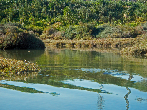 Ribeira de Bensafrim, floden som rinner genom Lagos.