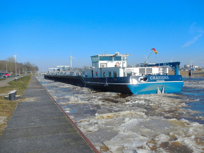 Prm p Emskanal i Delfzijl.