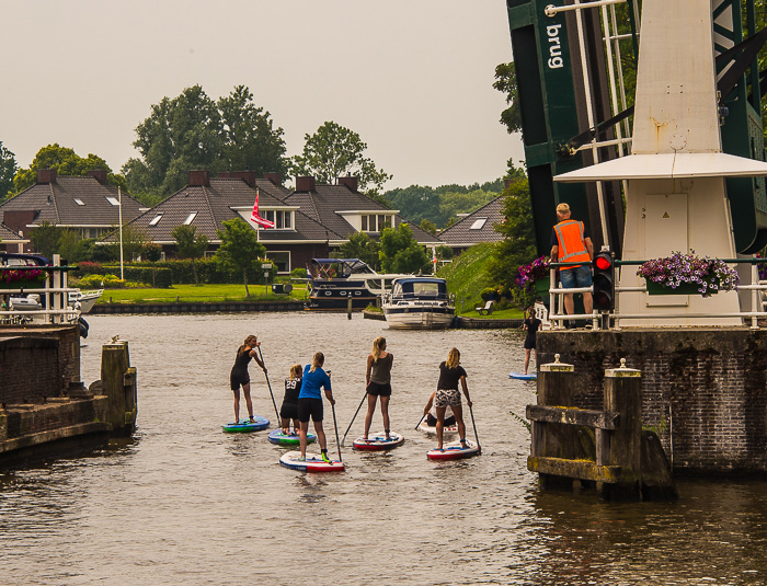 Broppning, Woudpoort brug