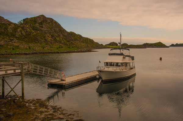 Gullvika p Store Molla, Lofoten