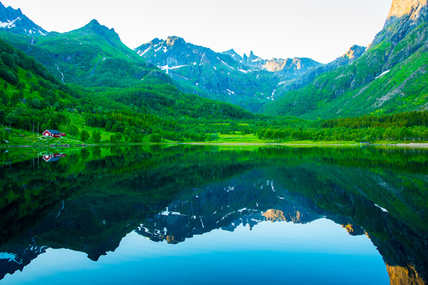 Lonkanfjorden, Lofoten