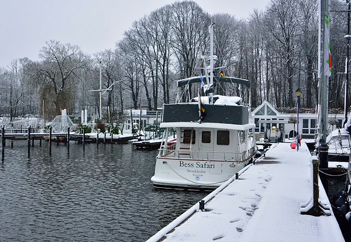 Rendsburg i mars.