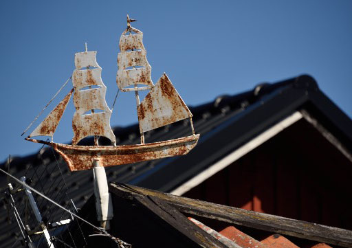 Vindfljel, Sandhamn.