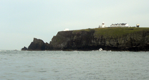 St Annes Head som vi tidigare rundande i kolmrker, regn, 7B, kraftig tidvattenstrm och drmed mycket besvrlig sjgng. 