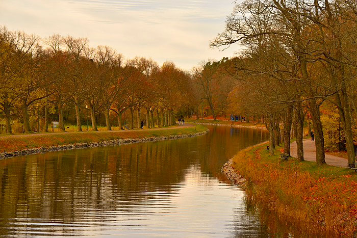 Djurgrdsbrunnskanalen frn Lilla Sjtullsbron.