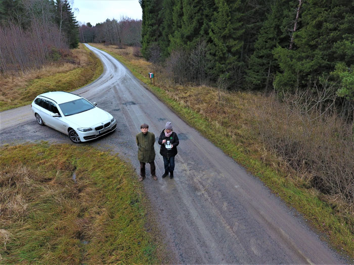 Drnarfotografi frn jungfruflighten.