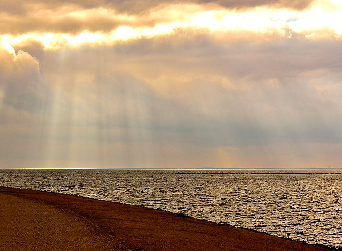 Fehmarn sund, inloppet till Burger Binnensee.