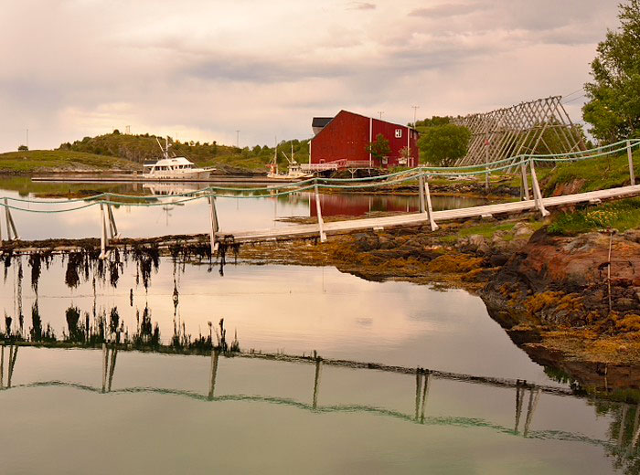 Krokholmen, strax syd Bod