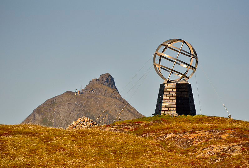 Polcirkelnmonumentet p n Vikingen.