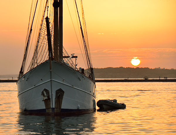 Vacker btgranne p svaj, s/y Joseph Conrad, hemmahamn Bikini.