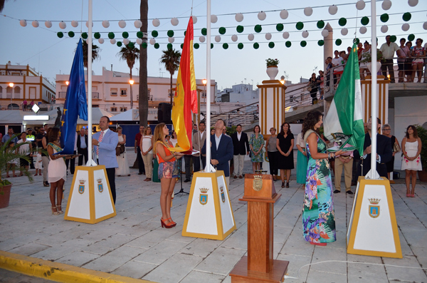 Flagghissning, Fiestas de la Urta.