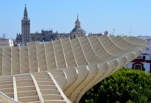 Metropol Parasol, detalj.